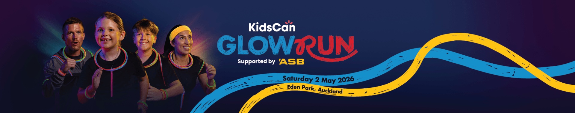 KidsCan Glow Run - Auckland