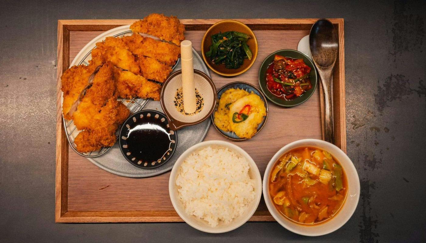Photo of a breaded meat meal from Watda