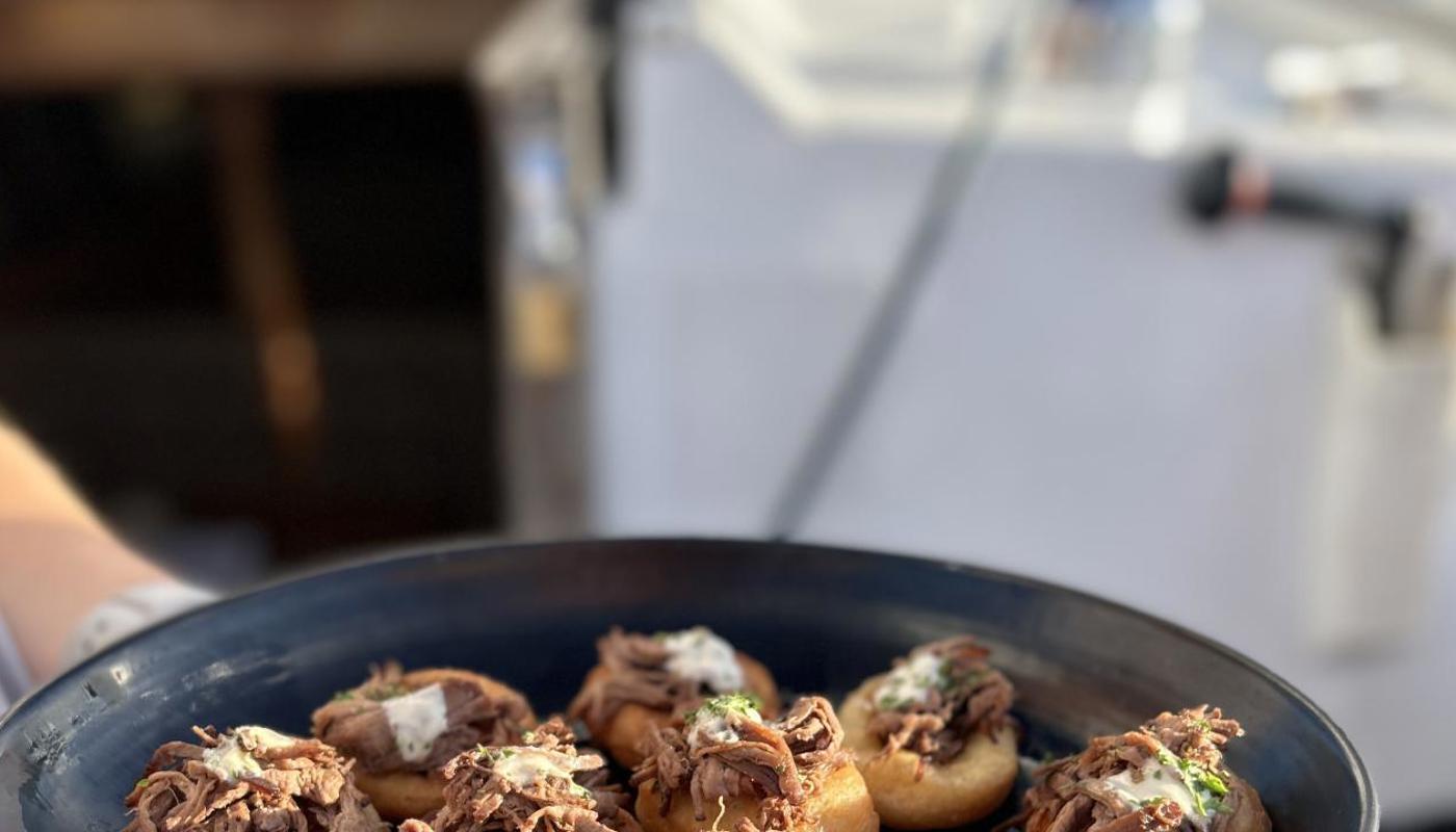 Auckland Harbour Dinner Cruise canapes