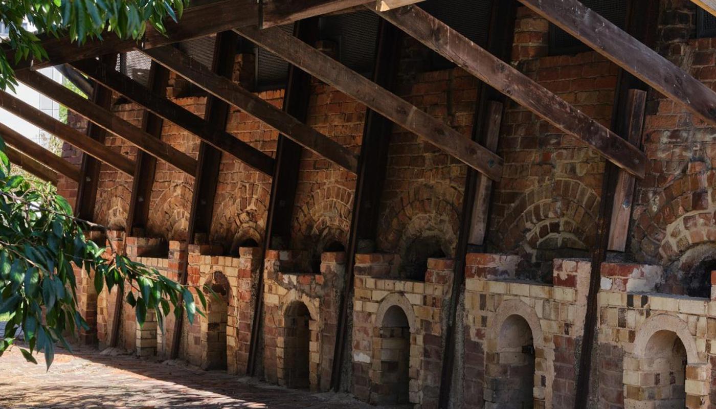 Gardner and Parker Brothers kiln