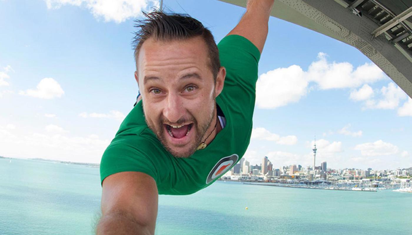 Auckland Bridge Bungy, 40 Metres