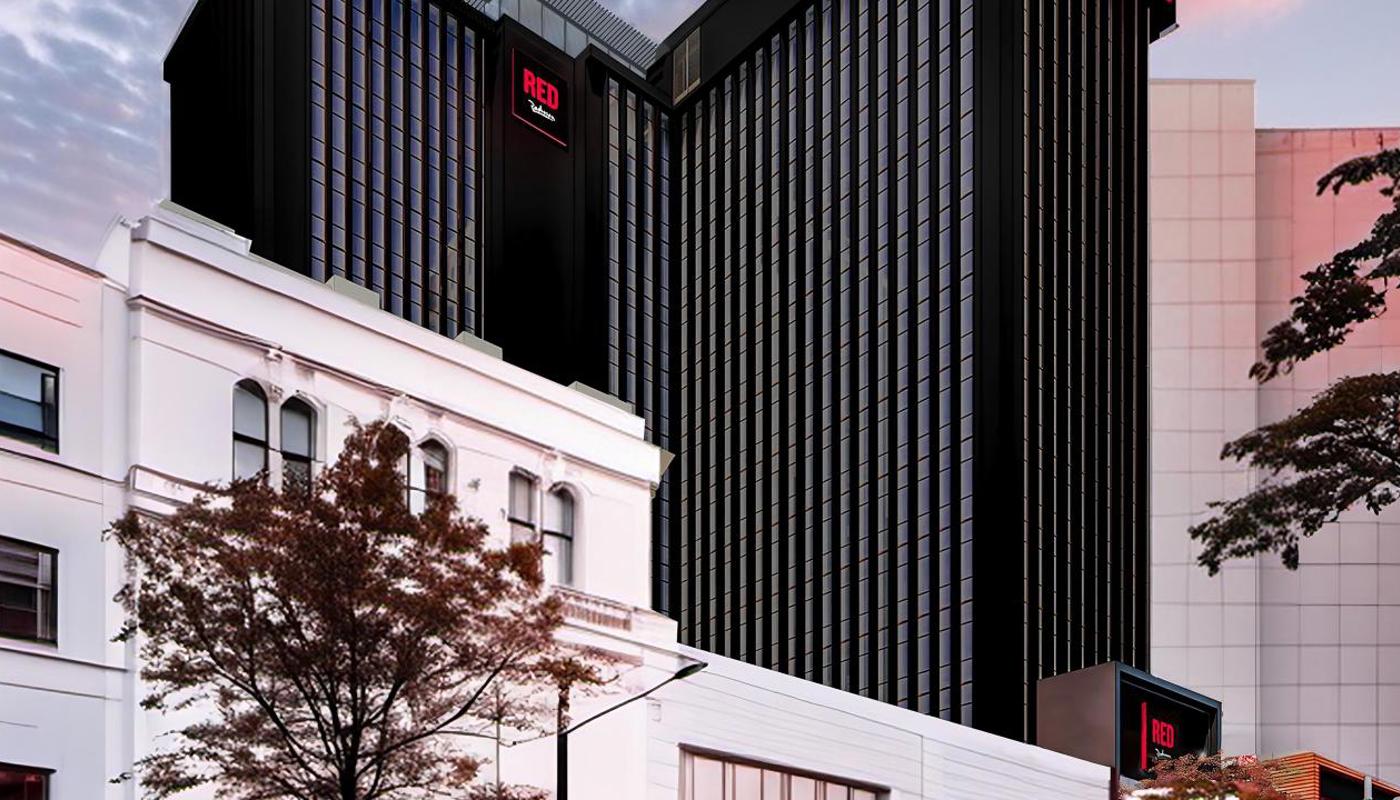 Queen Street exterior view - artists impression